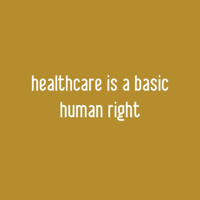 healthcare is a basic human right