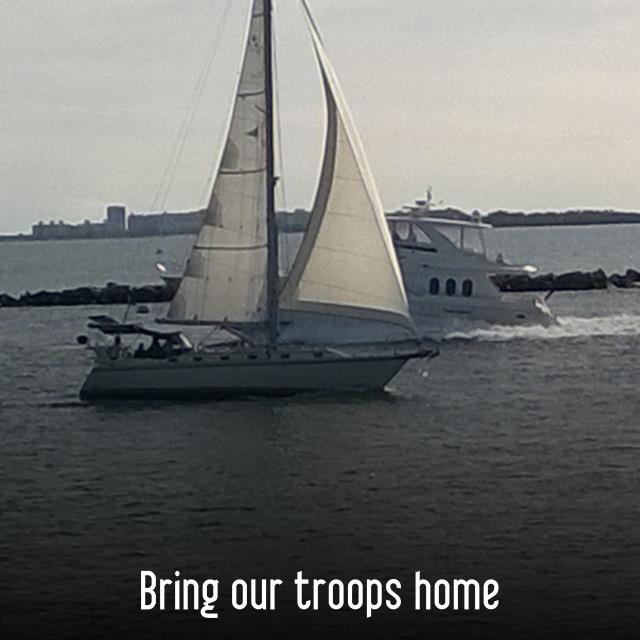 Bring our troops home