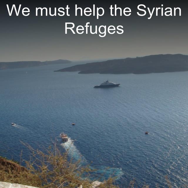 We must help the Syrian Refuges