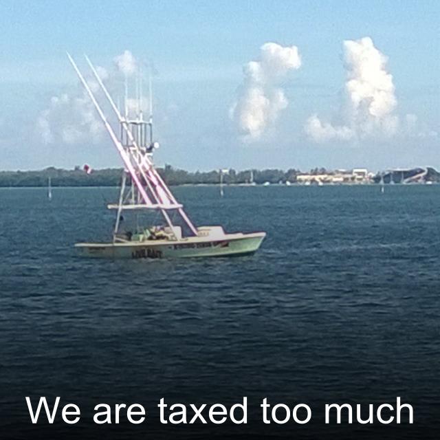 We are taxed too much
