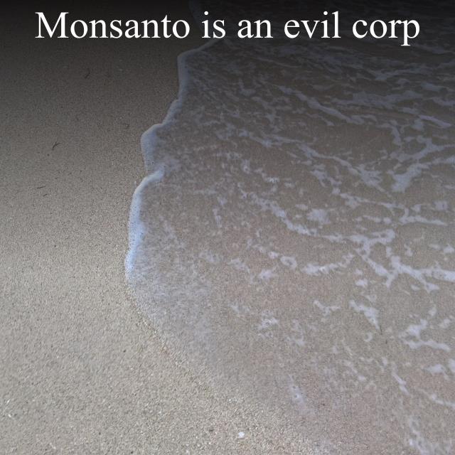 Monsanto is an evil corp