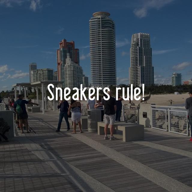 Sneakers rule!