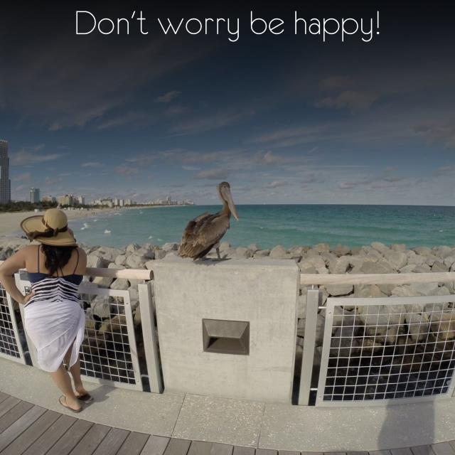 Don't worry be happy!