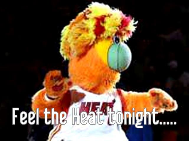 Feel the Heat tonight.....