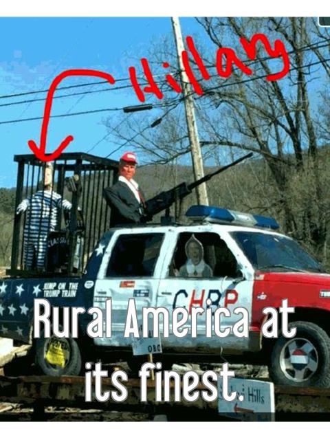 Rural America at its finest.