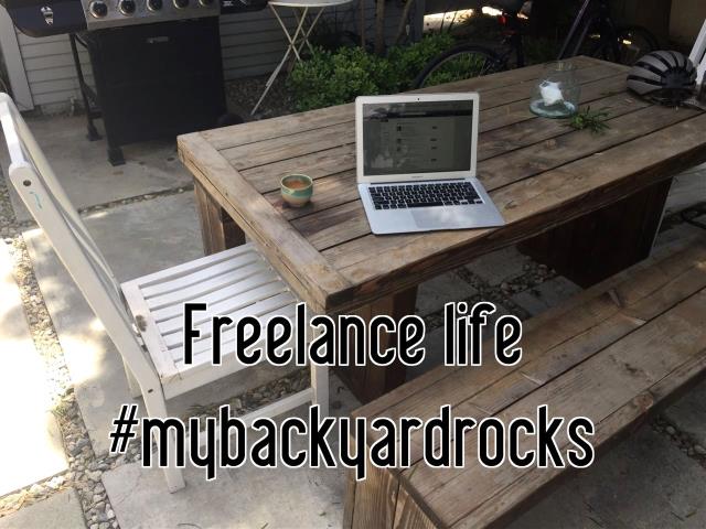 Freelance life #mybackyardrocks