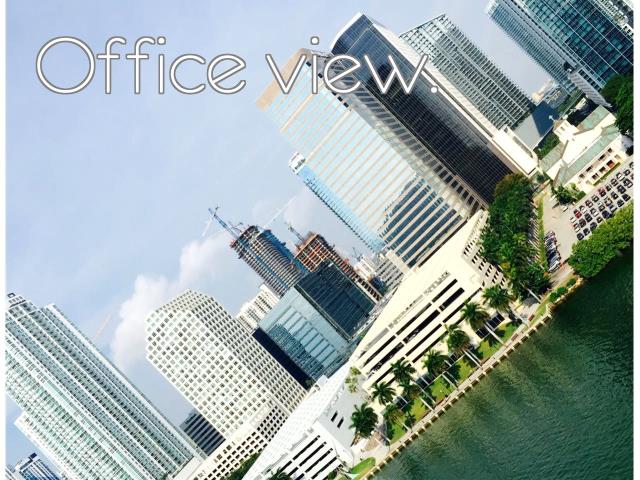 Office view.