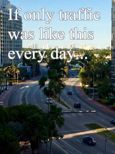If only traffic was like this every day...