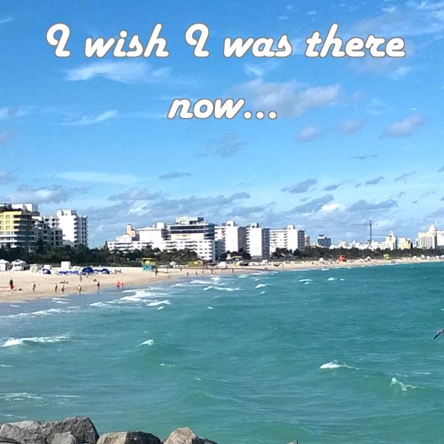 I wish I was there now...